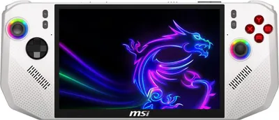 MSI Claw A8 BZ2EM-025PL tragbare Spielkonsole, 20,3 cm (8 Zoll), 1 TB, Touchscreen, WLAN, Weiß