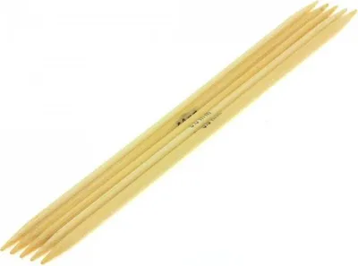 Produktbild von Lana Grossa - Strumpfstricknadel Bambus 20cm 5.0mm