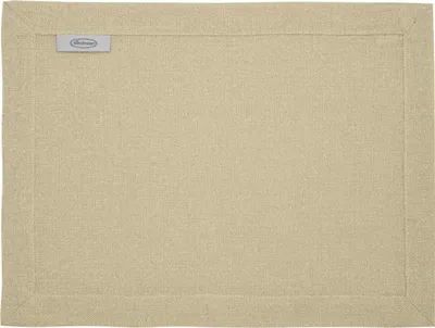 Productafbeelding van EUROFIRANY | Tafelset, 4-delig - 30 x 40 cm - goudkleurige onderzetters - Glamour