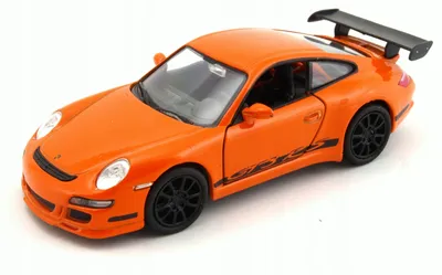 Produktbild von WELLY Porsche 911 GT3 RS Modellauto Orange Metall