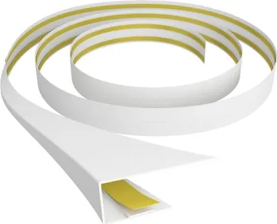 Produktbild von VILO Universelles Eckabschlussprofil - Selbstklebend - für Wandpaneele Motivo - PVC - 3,00 m