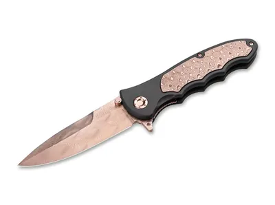 Image de Böker Leopard-Damast EDC or rose