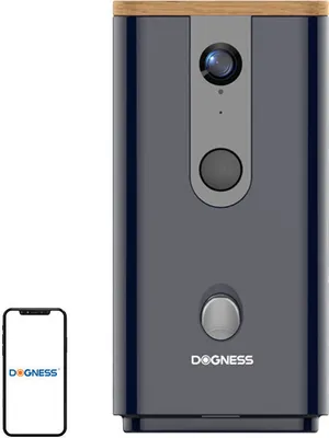 Image de Mangeoire intelligente avec caméra T03 Dogness (Noir)