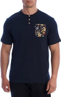Produktbild von inMyHood Herren-T-Shirt mit Henley-Ausschnitt, kurzärmlig, HS24MTS09