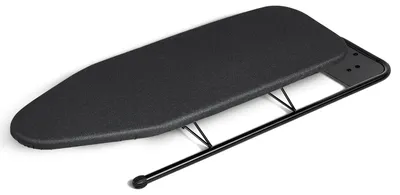 Produktbild von Kompakte Bügelbrett - Hitzebeständige Bezüge - Bügeleisenablage mit Rutschschutz - 81 x 31 cm