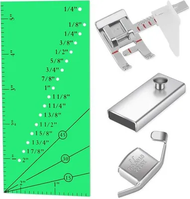 Image de Machine à coudre électrique, magnétique, kit d'accessoires 8 pièces, pour débutants et professionnels