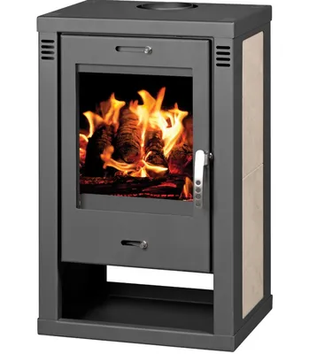 Produktbild von V05 Verona K - 9.2 kW Kamin Ofen Dauerbrandofen Werkstattofen Schwedenofen Hüttenofen Heizofen