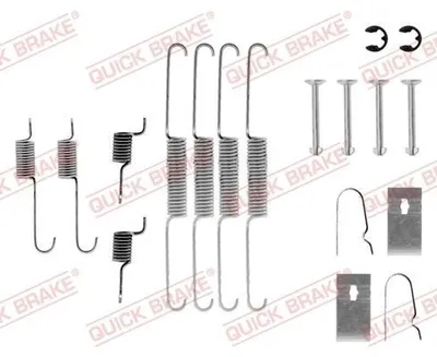 Produktbild von QUICK BRAKE Zubehörsatz Bremsbacken 105-0636 Hinten für FORD RANGER (TKE)