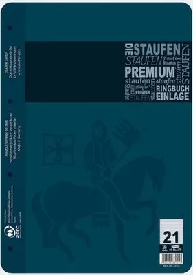 Produktbild von Staufen® 734033121 Ringbucheinlage PREMIUM LIN 21 - A4, 90 g/qm, 50 Blatt