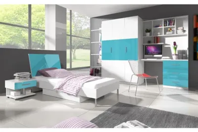 Immagine prodotto di Tavolo letto cassettiera armadio 5 pz