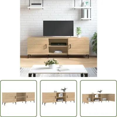 Produktbild von The Living Store TV-Schrank Sonoma-Eiche 150x30x50 cm Holzwerkstoff