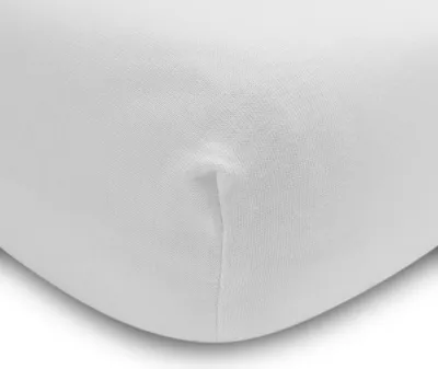 Immagine prodotto di SENSILLO lenzuolo matrimoniale 160x80 cm cotone lenzuolo bambini jersey bianco