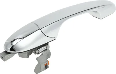Produktbild von Äußere Türgriff für Fiat 500 2007-2016 Langlebig Nr.735592026 | Vorderer linker Türgriff Silberfarben 1 Stück