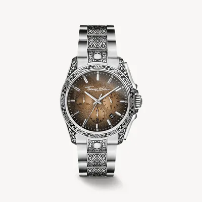 Obrázok produktu pre Thomas Sabo – wa0446-201-205 – Náramkové hodinky – Pánske – Kremeňové – Rebel at Heart