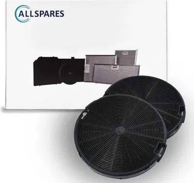 Produktbild von AllSpares Aktivkohlefilter (x2) für Dunstabzugshauben geeignet für I.KE.A.