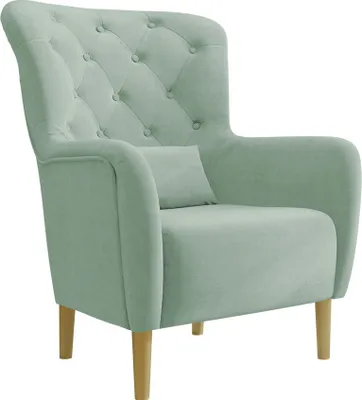 Produktbild von MIRJAN24 Sessel Hemdal, Relaxsessel, Elegant Armsessel, Fernsehsessel, Sitzmöbel (Farbe: Magic Velvet 2227)