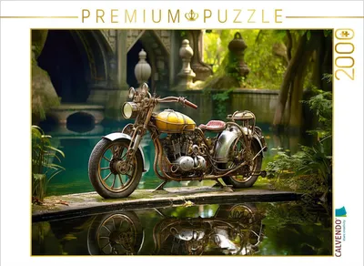 Produktbild von CALVENDO Puzzle Motorradsommer | 2000 Teile Lege-Größe 90x67cm Foto-Puzzle für glückliche Stunden