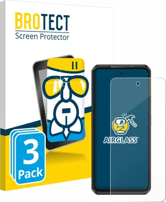 Produktbild von 3x BROTECT Schutzglas für Ulefone Armor 25T Pro Schutzfolie Panzer Folie Glas Display Schutz klar