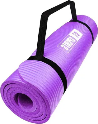 Produktbild von Yoga-Matte aus NBR, rutschfest, 180x60x1 cm. Ideal für Pilates, Fitnessübungen, Gymnastik