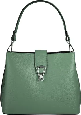 Produktbild von Cluty Umhängetasche Damen 101015 grün