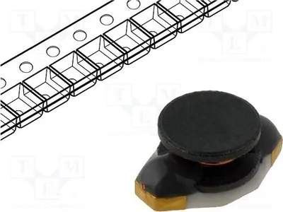 Produktbild von 5x Drossel: Draht SMD 4,7uH lBetrieb: 1,5A 0,09Ω  Isat: 1,5A DL16-4.7 Leistungsdro