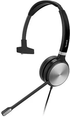 Produktbild von Yealink UH36 Mono Teams, Kabelgebunden, Büro/Callcenter, 20 - 20000 Hz, 120 g, Kopfhörer, Schwarz, Silber