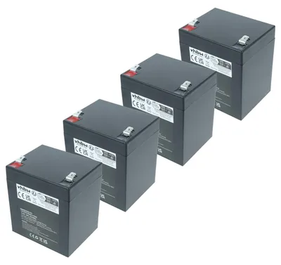 Produktbild von vhbw 4x Akku kompatibel mit The Box MBA75W, MBA75W MKII, MBA120W MKII, MBA120W Lautsprecher Boxen Speaker (6 Ah, 12,8 V, LiFePO4)