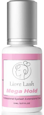 Produktbild von Wimpernverlängerungs-Kleber Mega Halt 8 Wochen schwarz 1 Sek. schnell trocknend Profi