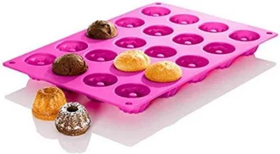 Produktbild von Kleine Silikon-Backform 29x19x2cm Mini-Kuchen