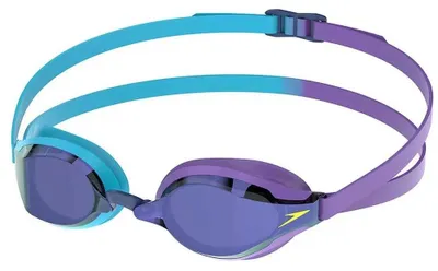 Immagine prodotto di Occhialini da nuoto Speedo Fastskin Speed Socket 2.0 con lenti a specchio, blu, viola  Blu, viola Taglia unica