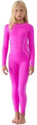 Produktbild von 4F - "4FJWAW24USEAF150" Basisschicht-Set für Kinder PP6718 (164-170) (Pink)