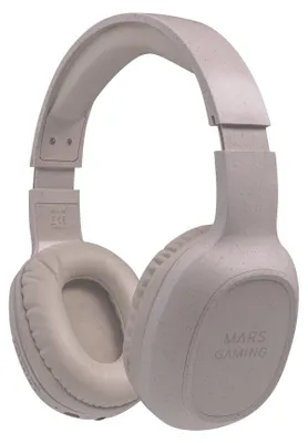 Produktbild von Mars Gaming MHWECO, Verkabelt & Kabellos, 15 - 20000 Hz, Musik, 182 g, Kopfhörer, Grau