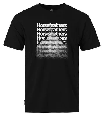 Obrázok produktu pre Tričko Horsefeathers Focus ČIERNE Veľkosť M