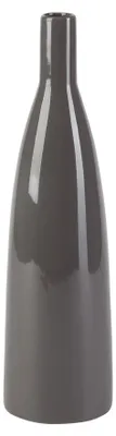 Produktbild von Vase 'Smart' (10x10x36,2 cm), grau