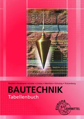 Produktbild von Tabellenbuch Bautechnik