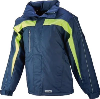 Produktbild von Planam Regenjacke Cosmic Gr. XL marine/gelb