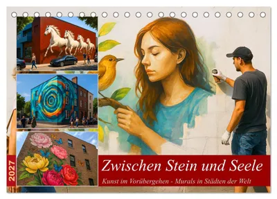 Produktbild von Zwischen Stein und Seele (Tischkalender 2027 DIN A5 quer), CALVENDO Monatskalender