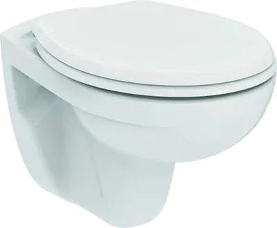 Produktbild von Ideal Standard Wand-T-WC-Kombipaket Eurovit, randlos,m.Softclosing,355x520x350mm,Weiß, 1 Stk.