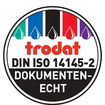 Produktbild von trodat Austauschkissen 2Stk schwarz 6/4926/SB
