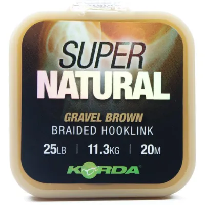 Obrázok produktu pre Korda Materiál na šnúru Super Natural Materiál na šnúru (hnedý) Tr.-Kr. kg: 25