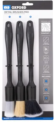 Produktbild von Oxford-Waschbürsten-Set, Detaillierungsbürsten, Profi-Set. Büroset 3-teilig ox844