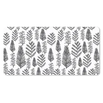 Produktbild von MuchoWow® Schreibtischunterlage Weihnachtsbaum - Vintage - Weihnachten - Design 80x40 cm - XXL Mauspad - Gaming Mauspad