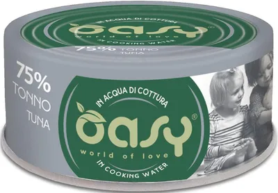 Zdjęcie produktu dla Karma mokra dla kota Oasy More Love tuńczyk 70gr