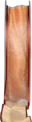 Produktbild von Chiffonband Organzaband Orange 15mm x 20m Geschenkband