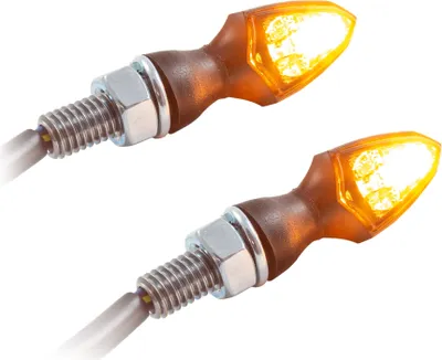 Produktbild von Universal Motorrad SMD-Blinker Shield mit Rücklichtkombination getönt M8 E-