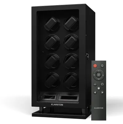 Obrázek produktu pro Klarstein Verdon 8, natahovač hodinek, pro 8 hodinek, 3 režimy, 5 rychlostí, LED, dálkové ovládání