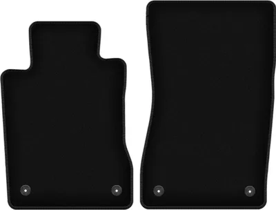 Immagine prodotto di Wielganizator Tappetini anteriori in velluto per Mercedes E W211 (2002-2009, berlina, station wagon) neri, set 2 pz, con fissaggi