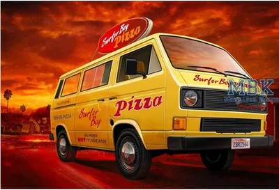 Produktbild von Revell REV7725 "Stranger Things" Argyle's VWT3 Surfer Boy Pizza V