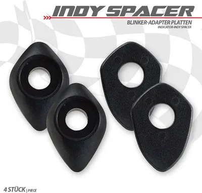 Produktbild von Indy Spacer passend für DUCATI schwarz ABS