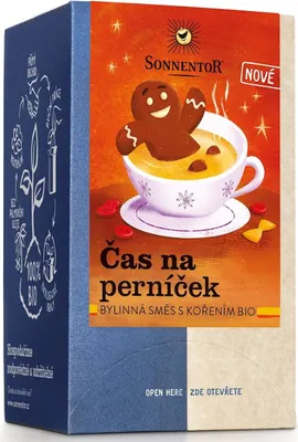 HERBATKA KORZENNO - OWOCOWA PIERNIKOWY CZAS (GINGERBREAD TIME) BIO (18 x 1,8 g) 32,4 g - SONNENTOR